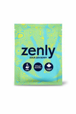 Zenly – LSD Gummies – Sour Zen Berry – 200ug  (100ug per gummy)