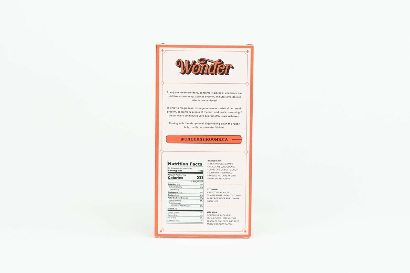 Wonder – Psilocybin Chocolate Bar – Blood Orange - Image 18