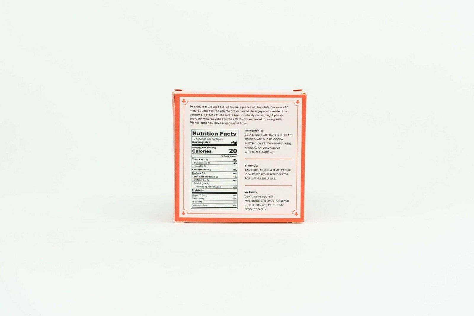 Wonder – Psilocybin Chocolate Bar – Blood Orange - Image 6