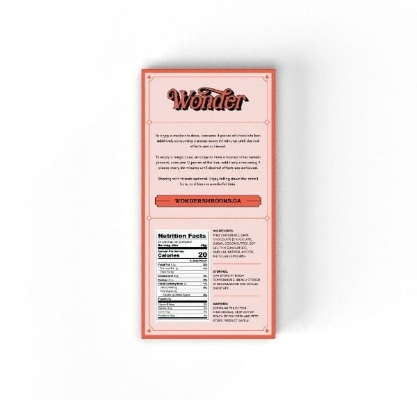 Wonder – Psilocybin Chocolate Bar – Blood Orange - Image 14