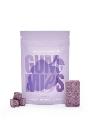 Euphoria Psychedelics – Grape Gummy 1000mg